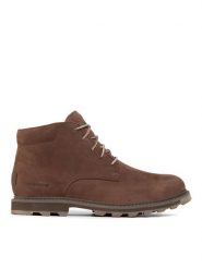 Sorel Trzewiki Madson II Chukka Wp NM3847 Brązowy. Brązowe botki męskie Sorel, bez wzorów, z nubiku, bez obcasa, bez zapięcia. Za 639.99 zł.
