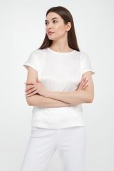 T-shirt damski wiskozowy JOOP!. T-shirty damskie JOOP!, s, bez wzorów, z wiskozy, bez kołnierzyka, bez ramiączek. W wyprzedaży za 359.25 zł.
