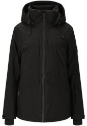 Damska kurtka narciarska Whistler Kingland Pro. Czarne kurtki sportowe damskie Whistler, na zimę, l, bez wzorów, z poliesteru, bez ramiączek, bez kaptura, narciarskie. Za 476.50 zł.