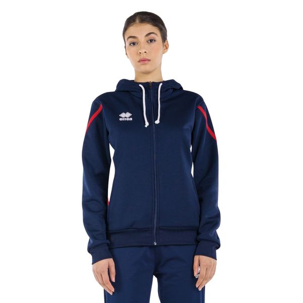 Bluza z kapturem Errea Clancy. Białe bluzy damskie ERREA, xl, bez wzorów, z materiału, eleganckie, bez ramiączek, z kapturem. Za 328.55 zł.