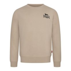 Bluza Lonsdale Lympstone. Brązowe bluzy męskie Lonsdale, m, bez wzorów, bez ramiączek, bez kaptura. Za 218.50 zł.