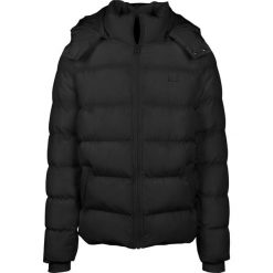 Parka w dużych rozmiarach Urban Classic hooded. Czarne parki męskie Urban Classics, m, bez wzorów, z puchu, bez kołnierzyka, z kapturem. Za 366.00 zł.