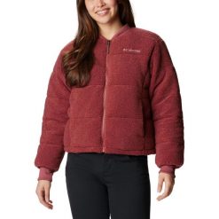 Kurtka damska Street Columbia Puffect Novelty. Czerwone kurtki sportowe damskie Columbia, s, bez wzorów, bez ramiączek, bez kaptura, trekkingowe. Za 729.00 zł.