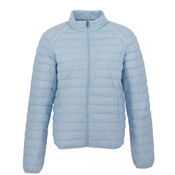 Kurtka JOTT MAT Niebieski. Niebieskie kurtki męskie Jott, m, bez wzorów, z puchu, bez kaptura. Za 382.99 zł.