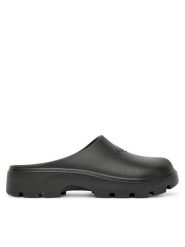 Pepe Jeans Klapki Sun Beach PLS70161 Czarny. Czarne klapki damskie Pepe Jeans, bez wzorów, z jeansu, bez obcasa, bez zapięcia. Za 109.99 zł.