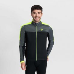 Mocno ocieplona kurtka zimowa męska Rogelli FREEZE. Czarne kurtki męskie Rogelli, na jesień, l, bez wzorów, z gumy, bez kaptura. Za 345.00 zł.