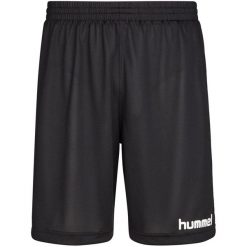 Spodenki sportowe szorty męskie treningowe Hummel Essential GK Shorts r. SSpoden. Czarne buty sportowe męskie Hummel, bez wzorów, bez zapięcia, na fitness i siłownię. Za 109.99 zł.