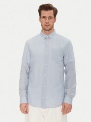 Calvin Klein Koszula K10K114488 Błękitny Regular Fit. Niebieskie koszule męskie Calvin Klein, m, bez wzorów, z bawełny, bez kołnierzyka, bez ramiączek. Za 249.99 zł.