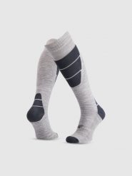 4F Skarpety narciarskie męskie - szare 39-42. Szare skarpety męskie 4F, bez wzorów. Za 59.99 zł.