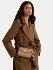 LAUREN RALPH LAUREN Torebka 432P18554001 Beżowy. Brązowe listonoszki damskie Lauren Ralph Lauren, bez wzorów, ze skóry, bez dodatków. Za 1,199.00 zł.