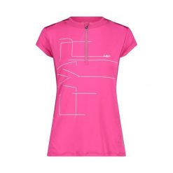 Koszulka damska rowerowe CMP 31C7836. Czerwone koszulki sportowe damskie CMP, xl, bez wzorów, bez ramiączek. W wyprzedaży za 99.99 zł.