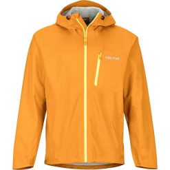 Kurtka funkcyjna "Essence" w kolorze pomarańczowym. Brązowe kurtki męskie Marmot, m, bez wzorów, bez kaptura. W wyprzedaży za 395.95 zł.