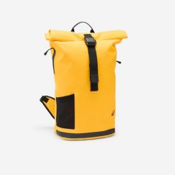 Plecak rowerowy Elops Speed 900. Brązowe plecaki męskie B'TWIN, bez wzorów, z materiału, eleganckie. Za 349.99 zł.