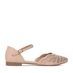 Baleriny Lasocki. Brązowe balerinki damskie Lasocki, bez wzorów, bez obcasa, bez zapięcia. Za 169.99 zł.