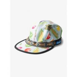 Czapka z daszkiem Kavu Synthetic Strapcap. Zielone czapki damskie KAVU, bez wzorów. Za 167.99 zł.