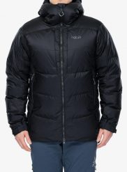 Kurtka puchowa Rab Positron Pro Hoody. Czarne kurtki męskie RAB, l, bez wzorów, z materiału, bez kaptura. Za 1,759.99 zł.