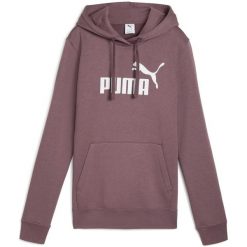 Bluza z kapturem damskie Puma Ess No. 1 Logo Hoodie. Białe bluzy damskie Puma, s, bez wzorów, z bawełny, bez ramiączek, z kapturem. Za 176.99 zł.