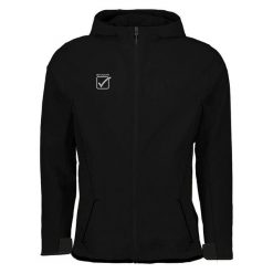 Kurtka wodoodporna z kapturem Givova. Czarne kurtki męskie Givova, bez wzorów, z kapturem. Za 246.65 zł.