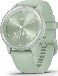 Zegarek sportowy Garmin Vivomove Sport Zielony (010-02566-03). Zielone zegarki sportowe Garmin, bez wzorów. Za 710.99 zł.