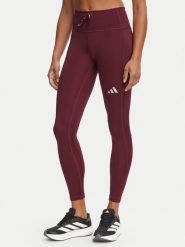Adidas Legginsy Run Essentials Full Length Leggings KQ8195 Bordowy Slim Fit. Czerwone legginsy damskie Adidas, bez wzorów, z syntetyku. Za 219.99 zł.