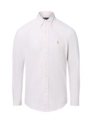 Polo Ralph Lauren koszula casualowa - Custom Fit Mężczyźni Slim Fit Bawełna beżowy|biały, XL. Białe koszule męskie Polo Ralph Lauren, m, bez wzorów, z bawełny, eleganckie, bez kołnierzyka, bez ramiączek. Za 479.95 zł.