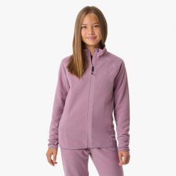 Bluza polarowa rozpinana Turystyka Junior Swedemount Geilo Fleece Fullzip II JR. Fioletowe bluzy damskie SWEDEMOUNT, na zimę, bez wzorów, z polaru, sportowe, bez ramiączek, bez kaptura. W wyprzedaży za 57.00 zł.