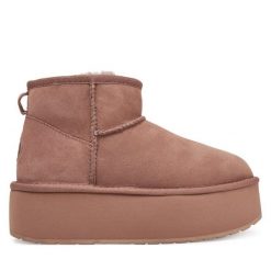 Śniegowce EMU Australia. Czerwone śniegowce damskie Emu Australia, bez zapięcia. Za 659.99 zł.