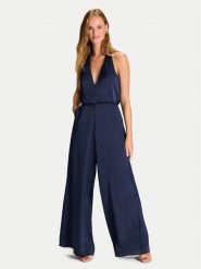 Hey Kyla Kombinezon 3AJ002HK Granatowy Wide Leg. Niebieskie sukienki damskie Hey Kyla, bez wzorów, z syntetyku, bez kołnierzyka, bez ramiączek. Za 779.99 zł.