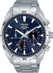 Zegarek Pulsar Zegarek Pulsar Solar męski chronograf PZ5057X1. Zegarki męskie Pulsar, bez wzorów. Za 899.00 zł.