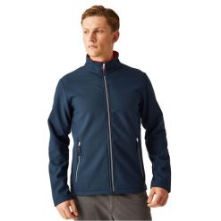 Męska Dwuwarstwowa Kurtka Soft Shell Ascender. Czarne kurtki męskie Regatta, m, bez wzorów, sportowe, bez kaptura. Za 185.99 zł.