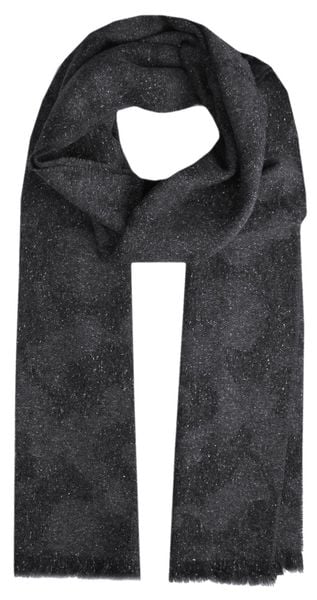 Wełniany Szalik Męski z Jedwabiem - V. Fraas - Moro, Melanż - Grafitowy. Szare szaliki męskie V. Fraas, bez wzorów, z jedwabiu. Za 169.00 zł.