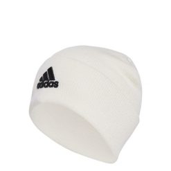Czapka beannie adidas Logo. Białe czapki damskie Adidas, bez wzorów, klasyczne. Za 102.60 zł.