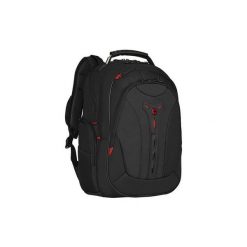 Plecak miejski Pegasus Deluxe 25l. Czarne plecaki męskie Wenger, bez wzorów. Za 545.99 zł.