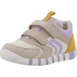 Buty GEOX B IUPIDOO Beżowy. Brązowe buty zimowe męskie Geox, bez wzorów, ze skóry, bez obcasa, bez zapięcia. Za 226.99 zł.