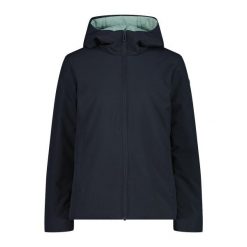 Kobieta odwracalna kurtka przeciwdeszczowa z kapturem na zamek CMP. Brązowe kurtki sportowe damskie CMP, bez wzorów, bez ramiączek, z kapturem, trekkingowe. W wyprzedaży za 531.80 zł.