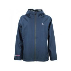 Damska kurtka wodoodporna Peak Mountain. Niebieskie kurtki sportowe damskie Peak Mountain, bez wzorów, bez ramiączek, bez kaptura, trekkingowe. W wyprzedaży za 401.50 zł.