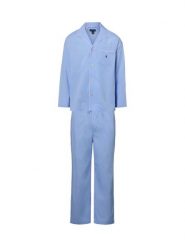 Polo Ralph Lauren Piżama Mężczyźni Bawełna niebieski|biały, L. Białe piżamy męskie Polo Ralph Lauren, l, bez wzorów, z bawełny, bez kołnierzyka, bez ramiączek. Za 699.95 zł.
