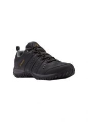 Buty trekkingowe męskie Columbia Woodburn Ii Waterproof. Czarne trekkingi męskie Columbia, z materiału, bez zapięcia. Za 399.99 zł.