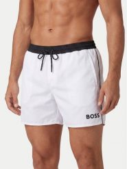 BOSS Szorty kąpielowe Starfish 50514429 Biały Regular Fit. Białe kąpielówki męskie Boss, bez wzorów, z syntetyku. Za 229.99 zł.