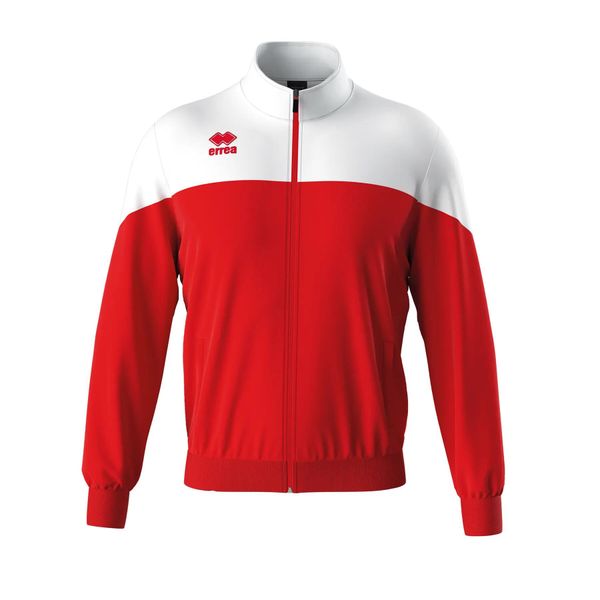 Kurtka dresowa Errea Buddy. Czerwone kurtki męskie ERREA, m, bez wzorów, z dresówki, biznesowe, bez kaptura. Za 270.55 zł.