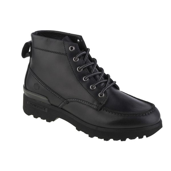 Buty do chodzenia zimowe męskie, Lumberjack Joel. Czarne buty sportowe męskie Lumberjack, na zimę, bez wzorów, bez zapięcia, trekkingowe. Za 400.00 zł.