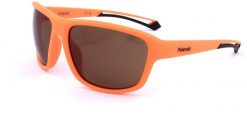 Polaroid Okulary POLAROID PLD7049S2M5. Okulary przeciwsłoneczne, Kolor pomarańczowy. Unisex. NoSize. Brązowe okulary przeciwsłoneczne damskie POLAROID. Za 194.83 zł.