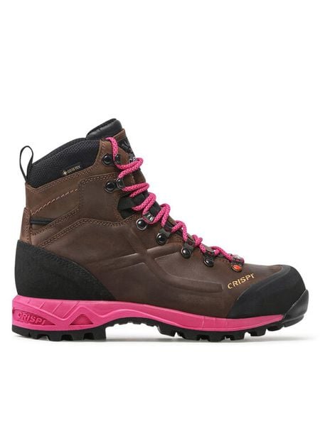 Crispi Trapery Valdres S.E Gtx GORE-TEX CF92704217 Brązowy. Brązowe trapery damskie Crispi, z gore-texu, bez zapięcia. Za 1,599.00 zł.