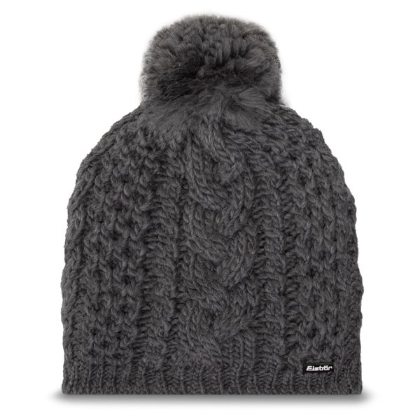 Czapka Eisbär. Szare czapki damskie Eisbar, na zimę, bez wzorów. Za 129.99 zł.