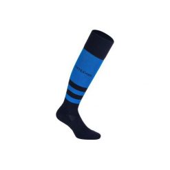 Skarpety do rugby R500 męskie. Czerwone skarpety męskie OFFLOAD, bez wzorów, z elastanu. Za 19.99 zł.
