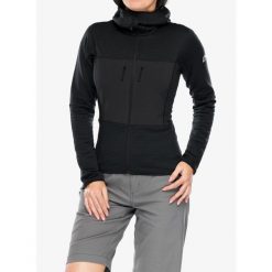 Bluza rozpinana damska Berghaus MTN Guide MW Hoody. Czarne bluzy damskie Berghaus, na zimę, l, bez wzorów, sportowe, bez ramiączek, bez kaptura. Za 424.99 zł.