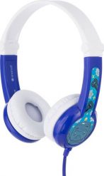 Słuchawki BuddyPhones Connect (BP-CO-BLUE-01-K). Niebieskie słuchawki nauszne BuddyPhones. Za 79.51 zł.