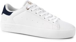 Męskie buty sneakersy trampki sportowe niskie ekoskóra GAP SUN LTX. Białe trampki męskie GAP, na lato, bez wzorów, z materiału, eleganckie, bez zapięcia. Za 235.00 zł.