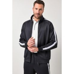 Męska Bluza dresowa FLEXNAMIC® tenis stójka do rozm. 7 XL. Czarne bluzy męskie JAY-PI, m, bez wzorów, z dresówki, sportowe, bez ramiączek, bez kaptura. Za 349.99 zł.