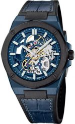 Zegarek Festina Zegarek męski Festina F22011-1 niebieski. Niebieskie zegarki męskie Festina, bez wzorów. Za 4,310.00 zł.